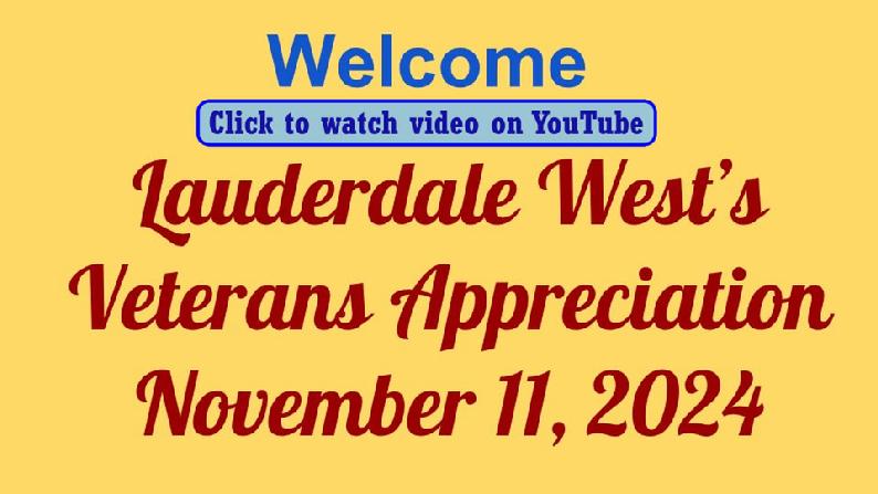 Click to watch Veterans Day 2024 video 